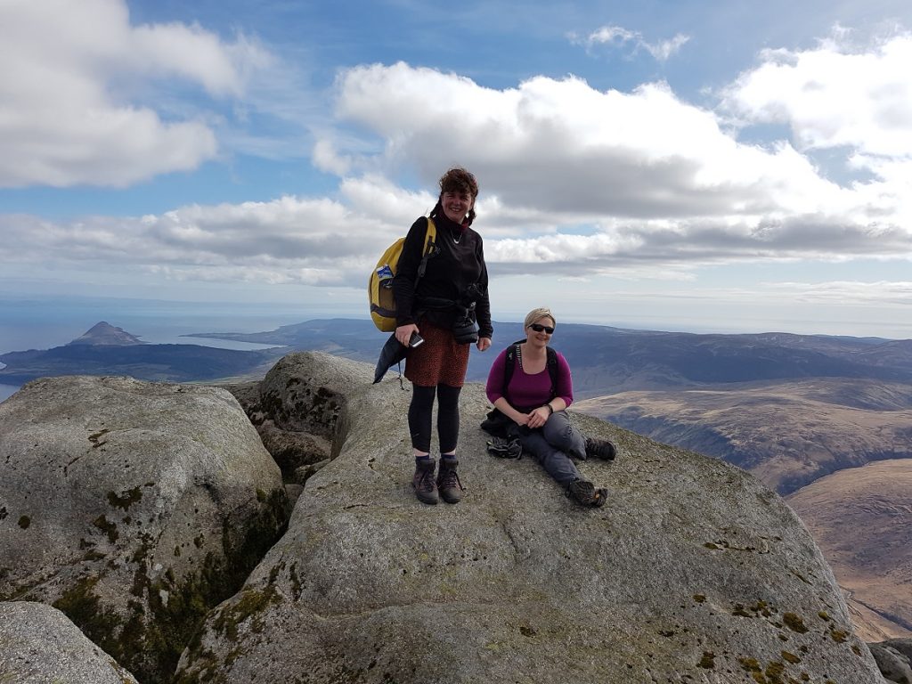 Arran Coastal Way Walking Adventure - Day 2 Brodick to Corrie via Goatfell